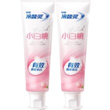 冷酸灵 小白桃美白抗敏感牙膏 180g