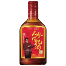 铭庄主 东北制药人参枸杞酒 125ml 35度 长白山人参草本滋补养生酒