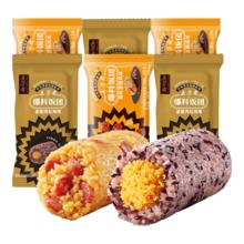 五芳斋 速冻饭团组合装 腊肠/蛋黄肉松 150g*6只 *4件