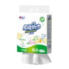 心相印 厨房用纸悬挂式抽纸 120抽*1提 9倍吸油锁水 食品级