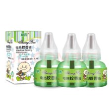 双豹 电热蚊香液 6瓶+1蚊香器 无味母婴可用 长效驱蚊