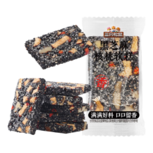 三只松鼠 黑芝麻核桃糕 210g 约30包