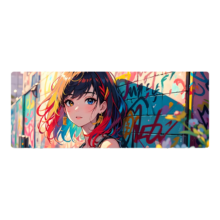 京东快递 超大号鼠标垫 雷霆坠世 260x210*2mm 小号无锁边