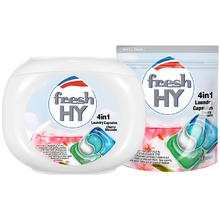 菁华 洗衣凝珠 fresh HY清可新 4合1 樱花 52粒（28粒*1盒+24粒袋装）