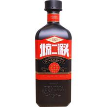 永丰牌 北京二锅头 纯粮酿黑 清香型白酒 46度 500mL 单瓶装