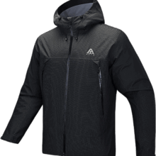 再降价: 安踏 水壳LT2.0冲锋衣大地之壳防风雨单层冲锋衣男登山服外套