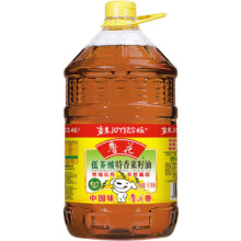 再降价，plus会员：鲁花 低芥酸特香菜籽油 6.18L 物理压榨
