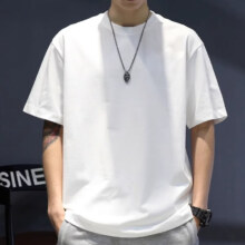 男士短袖 纯棉纯色T恤 多色多码数可选