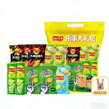 乐事 薯片大礼包578g （10件+赠针织包）
