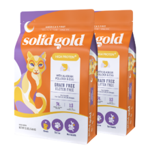 素力高（SolidGold）鲜肉美毛生鲜美毛鸡优质鲜肉猫粮12磅*2