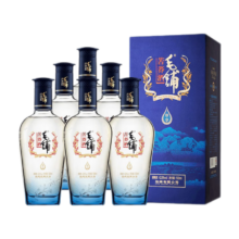 劲牌 毛铺苦荞尊享露酒 42.8度 500mL 6瓶