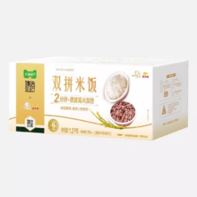 金龙鱼 鲜食双拼米饭 1.2kg*1箱 鲜米饭+三色糙米