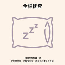 多喜爱 241601多彩枕套 全棉枕套一对装 74*48cm 花色随机