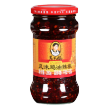 陶华碧 老干妈辣椒酱 风味鸡油辣椒 280g 贵州特产