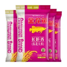 金龙鱼 长粒香东北大米 粳米 5kg*4袋整箱装