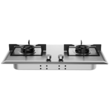 方太 TF25G 燃气灶 天然气 嵌入式不锈钢猛火双灶 5.2kW