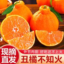 涨金 四川丑橘不知火 彩箱 精选带箱8.5-9斤 单果140g+ 净重8斤