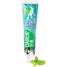 好来（DARLIE）茶倍健百里香龙井牙膏 清新双效薄荷 200g