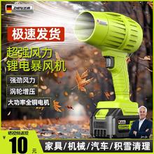 芝浦 吹风机除尘大风力吹尘枪工地鼓风机吹灰一体大功率暴风机吹雪