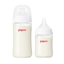 贝亲 宽口径160ml+240ml玻璃奶瓶套装
