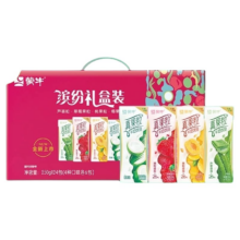 蒙牛 真果粒缤纷礼盒装调制乳 250g*24盒*1箱