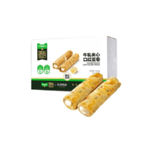 臻选优尚 优品牛轧夹心口红蛋卷 120g 手工蛋卷休闲零食