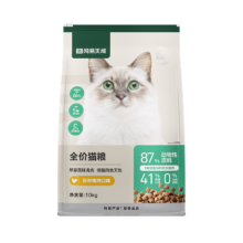 网易严选 全价猫粮4.0 无谷鲜肉成幼猫粮 鸡鸭禽肉味 10kg