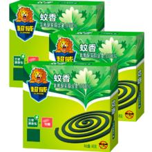 超威 艾草蚊香盘 驱蚊防蚊 加大加量 10圈 3盒+接灰盘