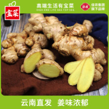 宝菜 云南小黄姜 新鲜现挖 带泥 产地直发 净重5斤