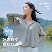 伯希和 防晒衣女夏季冰丝皮肤衣 小光盾披风款