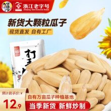 华味亨 古法瓜子 400g 葵花籽大颗粒香瓜子 休闲零食小吃