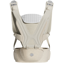 PLUS：虎贝尔 HBR Air Fit双型悬浮腰凳 双片式婴儿背带 沙雾棕