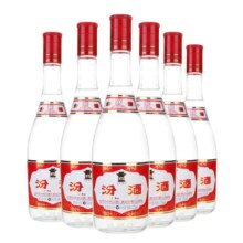 汾酒 红盖玻瓶汾酒 42度 475ml*6瓶 山西清香型粮食白酒