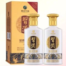 贵州习酒 金质 酱香白酒 500ml*2瓶 含礼袋+凑单