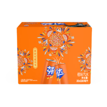 可口可乐 芬达 罐装 橙味 碳酸饮料 330ml 20罐