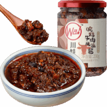 川娃子 吮指牛肉酱 拌饭拌面酱 酸甜辣口味 180g