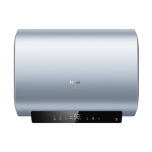 海尔 BK1SE 双胆扁桶电热水器 60升 双2200W速热 一级能效 节能 家用储水式 镁棒免换