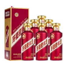 贵州茅台 茅台迎宾酒（紫） 酱香型白酒 500ml*6瓶
