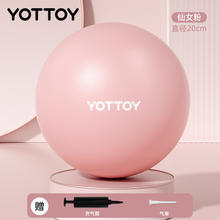 限移动端、88VIP：YOTTOY 普拉提小球加厚防爆瑜伽球球瑜伽器材塑形减肥弹力球瑜伽小球