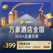 全国酒店300+店通兑券