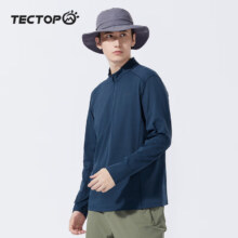 20点:探拓 TECTOP 情侣长袖上衣 男款 碧城 M 2422139TX