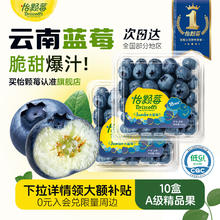 限移动端：怡颗莓 蓝莓 中果 125g*6盒