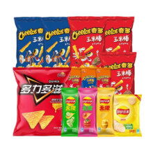 乐事 大礼包薯片 13件零食共656g