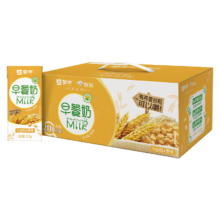 蒙牛 milk早餐奶 利乐砖 调制乳 211g 12盒