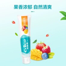 CNICE 纳爱斯 自然盐白/清凉冰菊/清新鲜果牙膏 120g*4支