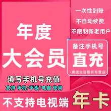 bilibili 大会员一年 bilibili B站一年大会员 1年 12个月 一次到账1年（不支持电视）