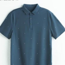 PALUOPO 帕罗 含桑蚕丝 男士短袖polo衫 多色