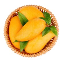 海南果园直采 大青金煌甜心芒果 5斤含箱净果4.5斤 300g