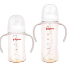 88VIP：贝亲 奶瓶婴儿PPSU重力球吸管把手奶瓶离乳学饮杯6-12月+ 240ml