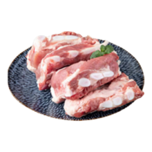 鲁南顺发 黑猪排骨边 猪软骨4斤 含硬骨50%